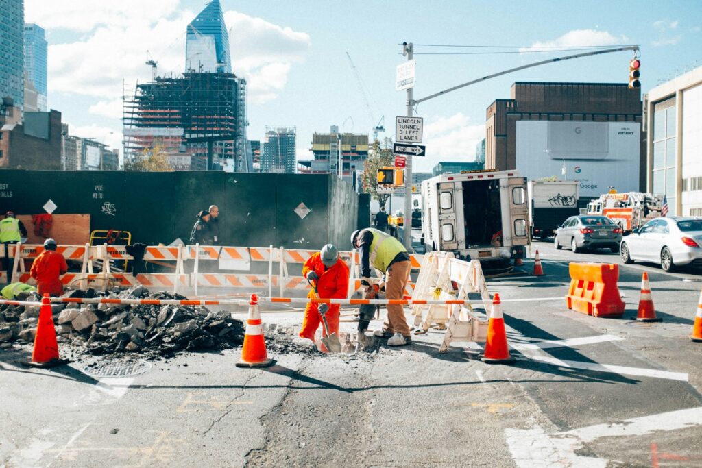 road construction