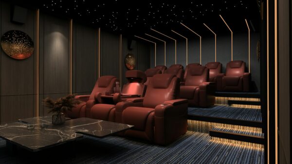 60. Making Movie Magic at Home with a Thoughtfully Designed Theater